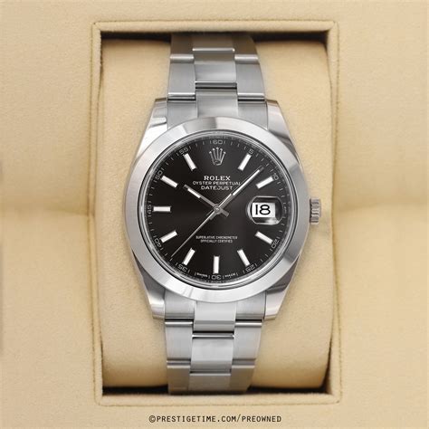 gebrauchte rolex datejust medium|used rolex datejust 41.